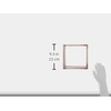 image:imageGreenco 3 Cube Floating Shelf EasytoAssemble Floating Wall Mount Shelves for Bedrooms and Living Rooms Rustic White Finish