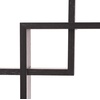 image:imageGreenco 4 Cube Intersecting EasytoAssemble Floating Wall Mount Shelves for Bedrooms and Living Rooms  Walls Shelving for Living Room  Wall Mounted Shelves  Espresso FinishEspresso