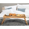 image:imageGreenco Bamboo Breakfast Tray Folding Legs with Handles Bed Tray Table foe Sofa bed Eating Drawing Serving Working Snacking use As Laptop Desk 1775 L x 12 W