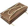 image:imageGreenco Decorative Rustic Jute Rope Wall Hanging Floating Shelves Distressed Wood 3 Tier3Tier