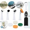 image:imageGreenco Electric Scrub Brush with 4 Replaceable Brush Attachment Heads Electric Cleaning Brush Scrubber Spin Scrubber Bathroom and Grout Auto Power Scrubber New and Improved Version