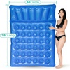 image:imageGreenco Giant Inflatable Double Mattress Pool Lounger Float 78 Inch Blue Swimming Pool Float with Pillow Headrest for Pool or Lake Swimming Pool Party Lounge Raft
