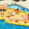 image:imageGreenco Giant Inflatable Pizza Pool Float Single  Pizza Floats for Pool  75 x 61 Inches