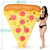image:imageGreenco Giant Inflatable Pizza Pool Float Single  Pizza Floats for Pool  75 x 61 Inches