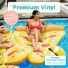 image:imageGreenco Giant Inflatable Pizza Pool Float Single  Pizza Floats for Pool  75 x 61 Inches