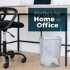 image:imageGreenco Mesh Round 6 Gallon Trash Cans Silver 2 Pack Lightweight amp Sturdy Office Trash Cans for Near Desk