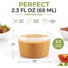 image:imageGreenco Small Food Storage Containers  20 pcs  Plastic Food Containers with Lids  Deli Containers  Meal Prep Container  Pantry Fridge Kitchen Organization  Cereal Spices Snack ContainersRound