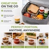 image:imageGreenco Small Food Storage Containers  20 pcs  Plastic Food Containers with Lids  Deli Containers  Meal Prep Container  Pantry Fridge Kitchen Organization  Cereal Spices Snack ContainersRound