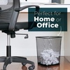 image:imageGreenco Small Trash Cans for Home or Office 2pk 6 Gallon Black Mesh Square HomeOffice Trash Can Lightweight Sturdy for Under Desk Kitchen Bedroom Den or Recycling Can 6 Gallon Square Trash