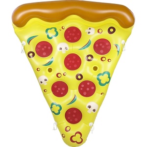 image:imageGreenco Giant Inflatable Pizza Pool Float Single  Pizza Floats for Pool  75 x 61 Inches