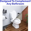 image:imageGreenco Toilet Bidet Attachment  Universal Fit Easy Installation Adjustable Brackets and Water Pressure Durable NonElectric Fresh Water Spray Bidet for Toilet Seat 17 x 34 x 95 inches1 Count Pack of 1