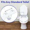 image:imageGreenco Toilet Bidet Attachment  Universal Fit Easy Installation Adjustable Brackets and Water Pressure Durable NonElectric Fresh Water Spray Bidet for Toilet Seat 17 x 34 x 95 inches1 Count Pack of 1