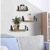 image:imageGreenco Rustic Floating Shelves Decorative Wall Mounted Storage Shelves For Living Room Dining Room Office Bedrooms Set of 3