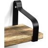 image:imageGreenco Rustic Floating Shelves Decorative Wall Mounted Storage Shelves For Living Room Dining Room Office Bedrooms Set of 3