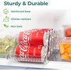 image:imageGreenco Soda Can Organizer for Refrigerator Durable Handles 1 Pack  Fridge Soda Can Organizer  Soda Can Holders for Fridge  Soda Can Dispenser for Refrigerator  Drinks Kitchen OrganizationSoda Holder 1 Pack
