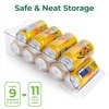image:imageGreenco Soda Can Organizer for Refrigerator Durable Handles 1 Pack  Fridge Soda Can Organizer  Soda Can Holders for Fridge  Soda Can Dispenser for Refrigerator  Drinks Kitchen OrganizationSoda Holder 1 Pack