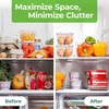 image:imageGreenco Soda Can Organizer for Refrigerator Durable Handles 1 Pack  Fridge Soda Can Organizer  Soda Can Holders for Fridge  Soda Can Dispenser for Refrigerator  Drinks Kitchen OrganizationSoda Holder 1 Pack